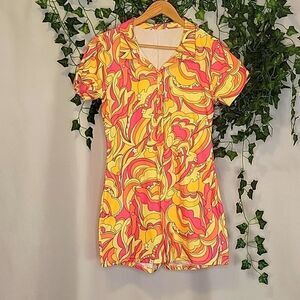 Hippie. Short. Romper. Knit. Size Small/Medium. Like New-see measurements